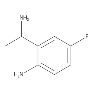 2-(1-Aminoethyl)-4-fluoroaniline 2hcl结构式