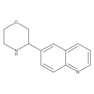 6-(Morpholin-3-yl)quinoline结构式
