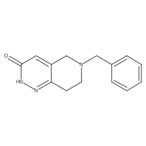 6-benzyl-2H,3H,5H,6H,7H,8H-pyrido[4,3-c]pyridazin-3-one Structure