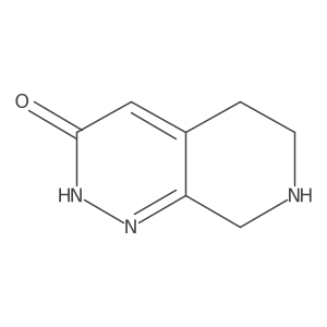 5H,6H,7H,8H-pyrido[3,4-c]pyridazin-3-ol Structure