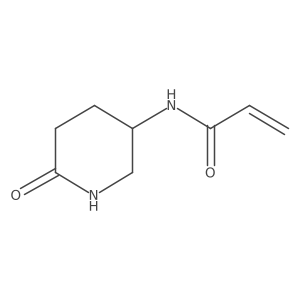 N-(6-oxopiperidin-3-yl)prop-2-enamide Structure