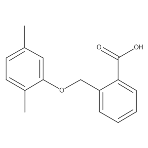 2-(2,5-Dimethylphenoxymethyl)benzoic acid Structure