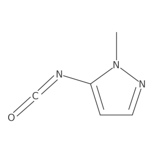 5-isocyanato-1-methyl-1H-pyrazole Structure