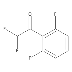1-(2,6-Difluorophenyl)-2,2-difluoroethan-1-one Structure