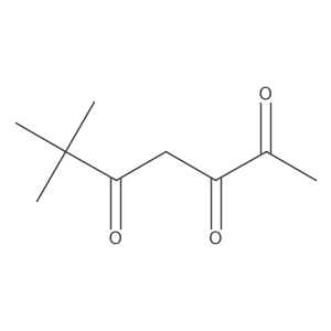 6,6-Dimethylheptane-2,3,5-trione结构式
