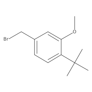 4-(Bromomethyl)-1-tert-butyl-2-methoxybenzene Structure
