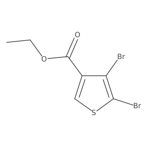 Ethyl 4,5-dibromothiophene-3-carboxylate Structure