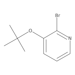 2-Bromo-3-tert-butoxy-pyridine结构式
