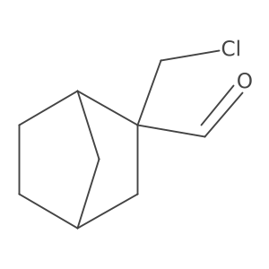 2-(Chloromethyl)bicyclo[2.2.1]heptane-2-carbaldehyde Structure