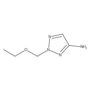 2-(ethoxymethyl)-2H-1,2,3-triazol-4-amine结构式