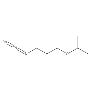 1-Azido-3-(propan-2-yloxy)propane Structure
