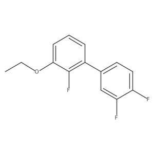 1-(3,4-Difluorophenyl)-3-ethoxy-2-fluorobenzene Structure