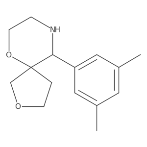 10-(3,5-Dimethylphenyl)-2,6-dioxa-9-azaspiro[4.5]decane结构式