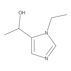 (1S)-1-(1-ethyl-1H-imidazol-5-yl)ethan-1-ol Structure