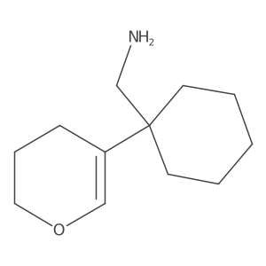 [1-(3,4-dihydro-2H-pyran-5-yl)cyclohexyl]methanamine Structure