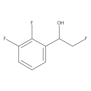 1-(2,3-Difluorophenyl)-2-fluoroethan-1-ol Structure