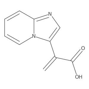 2-{Imidazo[1,2-a]pyridin-3-yl}prop-2-enoic acid结构式