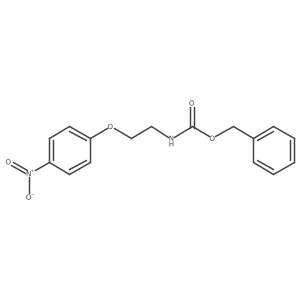 Benzyl (2-(4-nitrophenoxy)ethyl)carbamate Structure