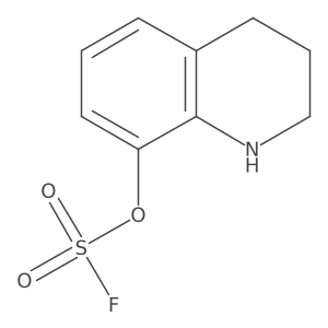 8-Fluorosulfonyloxy-1,2,3,4-tetrahydroquinoline结构式