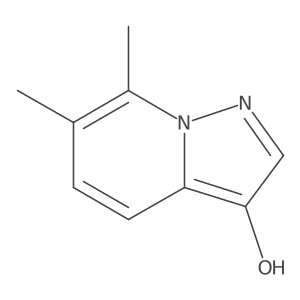 6,7-dimethylpyrazolo[1,5-a]pyridin-3-ol结构式