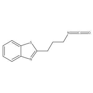 2-(3-Isocyanatopropyl)-1,3-benzothiazole结构式
