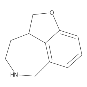 c1cc2c3c(c1)OCC3CCNC2结构式
