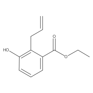 Ethyl 2-allyl-3-hydroxybenzoate结构式