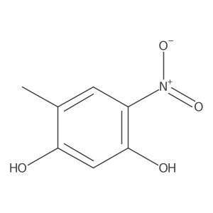 4-Methyl-6-nitrobenzene-1,3-diol Structure