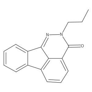 2-propylindeno[1,2,3-de]phthalazin-3(2H)-one Structure
