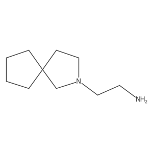 2-(2-Azaspiro[4.4]nonan-2-yl)ethanamine结构式