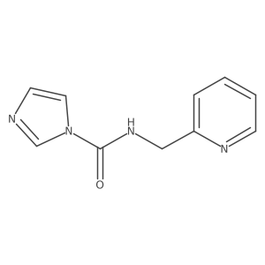 N-(pyridin-2-ylmethyl)-1H-imidazole-1-carboxamide结构式