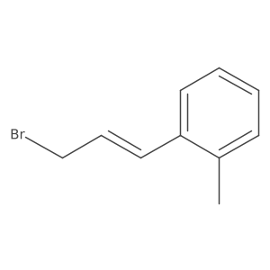 1-[(E)-3-bromoprop-1-enyl]-2-methylbenzene Structure