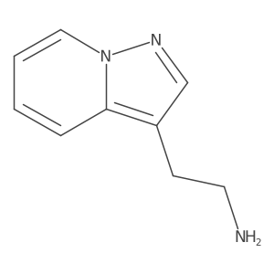 2-(Pyrazolo[1,5-a]pyridin-3-yl)ethanamine Structure