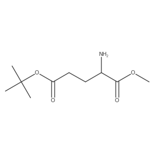 (R)-5-tert-Butyl 1-methyl 2-aminopentanedioate Structure
