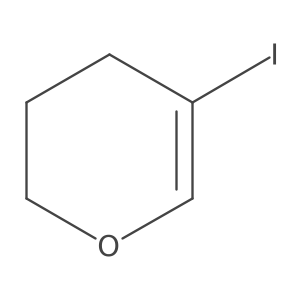 5-iodo-3,4-dihydro-2H-pyran结构式