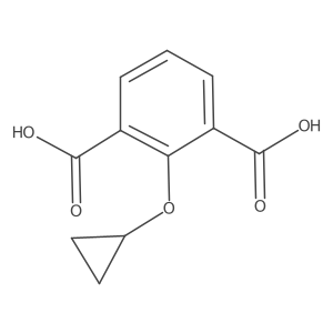 2-Cyclopropoxyisophthalic acid结构式