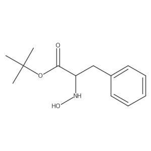 N-Hydroxy-D-phenylalanine tert-butyl ester Structure