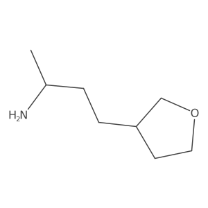 4-(Tetrahydrofuran-3-yl)butan-2-amine结构式