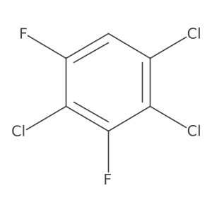 1,2,4-Trichloro-3,5-difluorobenzene Structure