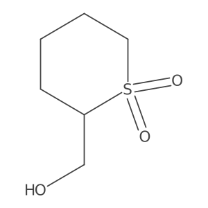 2-(Hydroxymethyl)-1lambda6-thiane-1,1-dione Structure