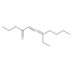 Ethyl 4-ethyl-2,3-octadienoate结构式