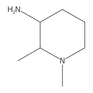 1,2-Dimethylpiperidin-3-amine结构式