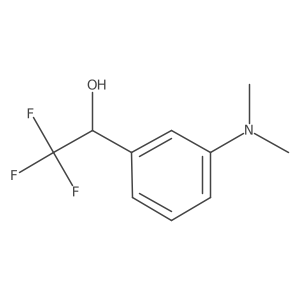 1-[3-(Dimethylamino)phenyl]-2,2,2-trifluoroethanol Structure