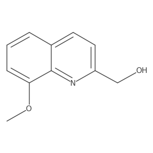 (8-Methoxyquinolin-2-yl)methanol结构式