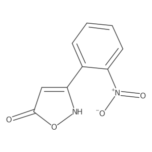 5-Hydroxy-3-(2-nitrophenyl)isoxazole结构式
