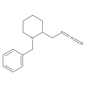 2-(Azidomethyl)-1-benzylpiperidine结构式