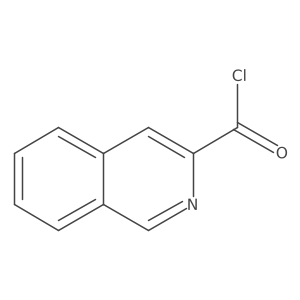 Isoquinoline-3-carbonyl chloride结构式