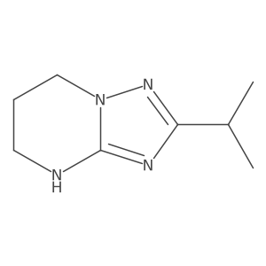 2-(Propan-2-yl)-4H,5H,6H,7H-[1,2,4]triazolo[1,5-a]pyrimidine Structure