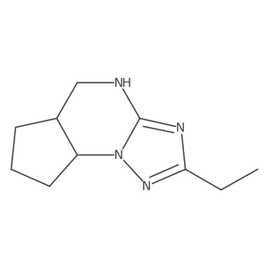 11-Ethyl-1,8,10,12-tetraazatricyclo[7.3.0.0,2,6]dodeca-9,11-diene Structure
