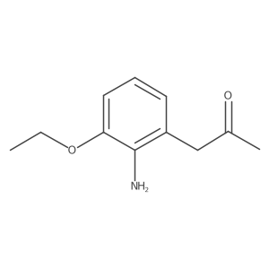 1-(2-Amino-3-ethoxyphenyl)propan-2-one Structure